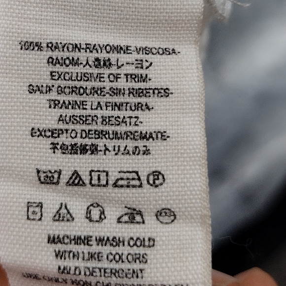 Free People Every Day Girl Shirt Women's XS White Lace Swiss Dot 90s Y2K - Picture 10 of 11